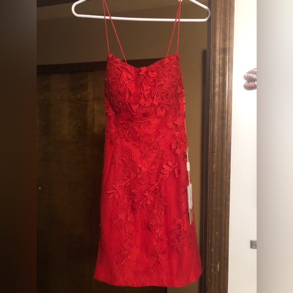 Red Homecoming Dress